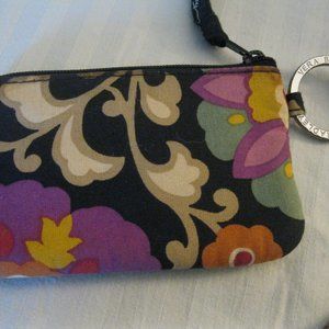 Vera Bradley ID Zip Wallet  Lanyard.